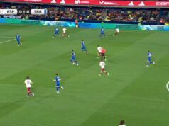 Due gol di Oyarzabal portano la Spagna in vantaggio per 2-0 sulla Serbia