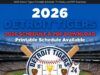 Programma stampabile dei Detroit Tigers 2026: TV, radio e download PDF