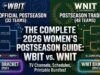 WBIT vs WNIT: Guida post-stagionale femminile 2026 e programma del giovedì