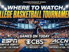 Su che canale va in onda il torneo di basket universitario oggi? (Giovedì 5 marzo 2026)