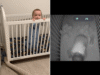 La mamma non riusciva a capire chi spostasse la culla di notte, quindi ha controllato la babycam