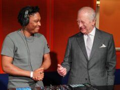 I DJ di Re Carlo III durante la visita del King’s Trust