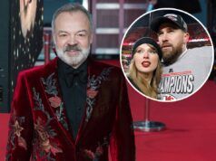 Taylor Swift e il matrimonio di Travis Kelce: battuta su Graham Norton NDA