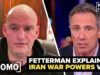 Guerra all’Iran: Fetterman denuncia i colleghi democratici per aver criticato Trump