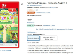Prezzo dell’edizione fisica di Pokemon Pokopia aumentato a $ 80 su Amazon a causa delle segnalazioni di limitazioni delle scorte