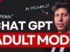 Modalità per adulti ChatGPT: tutto ciò che devi sapere