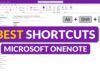 I migliori tasti di scelta rapida di OneNote per ricerca, ritaglio schermo e schermo intero