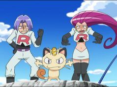 Una banda di Pokemon Pokopia che fa le sue migliori imitazioni del Team Rocket e rende i giocatori preziosi per il gioco finale.