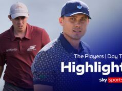 Fitzpatrick tra gli inseguitori mentre Åberg mantiene il vantaggio di tre tiri | Gli highlights del terzo turno