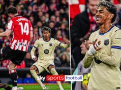 Un tocco di classeYamal segna una vittoria impressionante per il Barcellona!