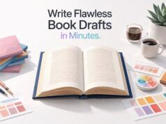 Sistema di scrittura AI per bozze di libri senza perdite