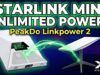 La migliore batteria per Starlink Mini? peakdu linkpower 2 si connette 5 ore