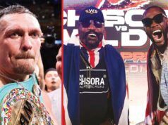 Oleksandr Usyk sceglie un vincitore in Deontay Wilder contro Derek Chisora