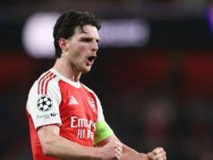 Notizie dall’Arsenal: scoppia la disputa con Declan Rice quando il capo ammette che l’obiettivo di trasferimento di £ 15 milioni potrebbe cambiare
