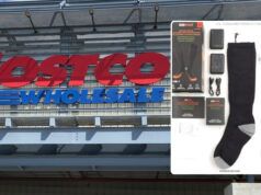 Più di 200.000 calzini riscaldati “32 gradi” di Costco richiamati dopo segnalazioni di ustioni