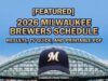 Programma Milwaukee Brewers 2026: risultati, guida TV e PDF stampabile