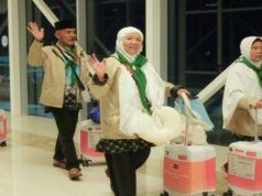 393 Il primo gruppo Hajj atterrerà nella regione di Lombok all’aeroporto di Medina