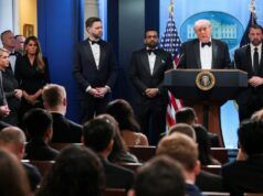 Trump dice “Sono stato onorato di essere preso di mira” dopo essere stato colpito da un proiettile durante una cena alla Casa Bianca