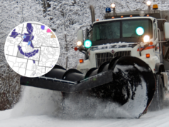 Allarme forti nevicate fino a 10 pollici: ‘condizioni pericolose’