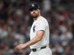 Carlos Rodon ha subito un infortunio prima che gli Yankees iniziassero la riabilitazione