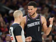 Devin Booker risponde al rigore, ritiro tecnico dei Suns dopo la sconfitta