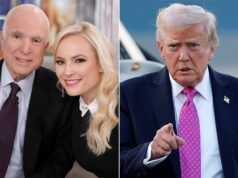 L’ex star di “View” Meghan McCain, convinta critica di Donald Trump, rivela di aver ottenuto il “permesso” del presidente per entrare alla Casa Bianca