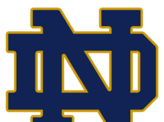 Programma del calcio irlandese di Notre Dame Fighting 2026, PDF stampabile