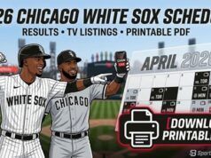 Programma Chicago White Sox 2026: risultati, guida TV CHSN e PDF stampabile