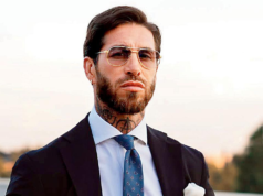 L’ex capitano della Spagna e del Real Madrid Sergio Ramos aumenta il quoziente di stile con un look formale ed elegante