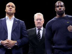 L’undercard Fabio Wardley contro Dubois subisce un duro colpo poche settimane prima che l’incontro dei pesi massimi venga annullato