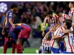 UCL: L’Atlético de Madrid raggiunge le semifinali nonostante abbia perso 1-2 contro il Barcellona