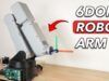 Braccio robotico fai-da-te 6-DOF da zero: progettazione, codice e PCB