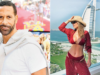 Rio Ferdinand e sua moglie Kate si godono la loro vacanza lavoro a Dubai e organizzano un evento di fitness