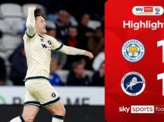 Il Millwall conquista il secondo posto con il pareggio nel finale sul Leicester retrocesso