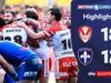 Il St Helens si porta al livello del Leeds in testa alla Super League dopo la vittoria a Wakefield
