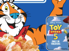 Kellogg’s e Toy Story 5 collaborano ai giocattoli per Frosted Flakes, Fruit Loops e altro ancora